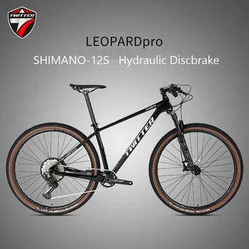 LEOPARDpro MTB Велосипед Из Углеродного Волокна SHIMANO M6100 12S Гидравлический Дисковый Тормоз Innel Cabel XC Class Горный Велосипед 27,5 29 дюймов Завод