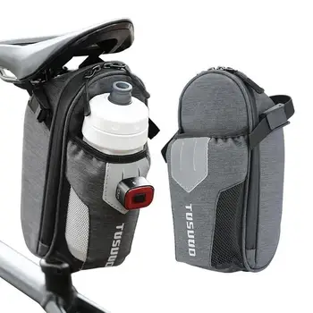 Седельные сумки Ebike, сумка для велосипеда Под сиденьем, Светоотражающая сумка для бутылки с водой, сумка для защиты от встряхивания, сумка для сиденья большей вместимости, сумка под сиденьем Для