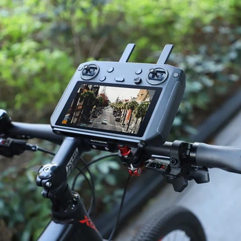 Велосипедный кронштейн для DJI RC PRO с экраном, умный пульт дистанционного управления, Крепление для велосипеда, ручка, зажим для аксессуаров
