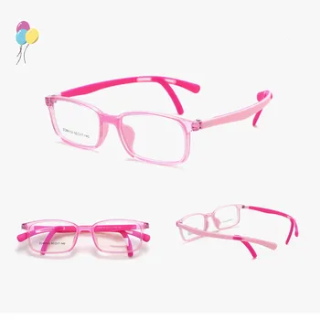 OEYEYEO New TR90 Модная удобная детская оправа для очков Легкие и безопасные силиконовые очки с гибкими дужками