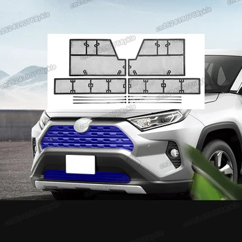 стальная решетка радиатора автомобиля против насекомых, сетка-протектор спереди для Toyota RAV4 2019 2020 2021 2022 Xa50 Аксессуары auto mess leaf anti