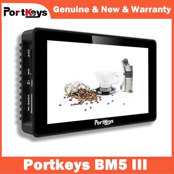 Portkeys BM5 III 5,5 “Полевой Монитор для управления камерой Сенсорный экран 2200nit 3G SDI/HDMI Super Heldere Металлический Каркас LUT SDI