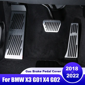 Для BMW X3 G01 X4 G02 IX3 G08 2018 2019 2020 2021 2022 Автомобильный Акселератор, Тормоз, Подставка Для Ног, Педали, Нескользящая Накладка, Аксессуары
