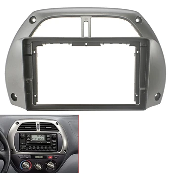 2 DIN 9-дюймовая автомобильная DVD-панель, аксессуары для приборной панели, установка стереосистемы, автомобильная панель для TOYOTA RAV4 2001-2006