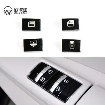 Крышка переключателя стеклоподъемника двери, окна автомобиля Для Mercedes Benz S class W221, Автомобильная кнопка электрического стеклоподъемника