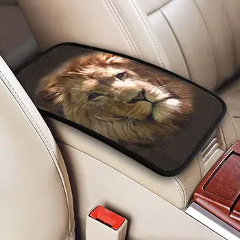 Накладка на подлокотник центральной консоли автомобиля Galaxy Lion, защитная коробка для подлокотника сиденья, универсальная отделка автомобиля, подходит для большинства транспортных средств