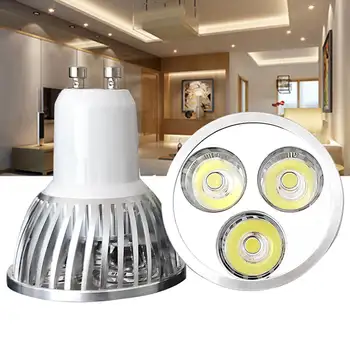 Светодиодные прожекторы GU10, потолочная лампа, холодная белая светодиодная лампа 6500K для семейного отеля, алюминиевая лампада мощностью 50 Вт, эквивалентный точечному освещению