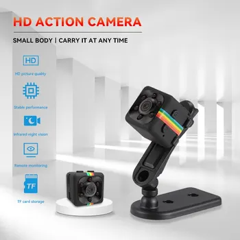 Новая мини-камера SQ11 Hd 1080p ночного видения, спортивный видеорегистратор, Мини-камера, Спортивный видеорегистратор, карманный HD Аудио Видео Регистратор правоохранительных органов