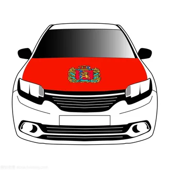 Флаги Краснодарского края 3,3x5ft / 5x7ft из 100% полиэстера, баннер на капоте автомобиля