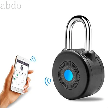 Bluetooth Smart Lock противоугонная сигнализация, замок для велосипедной двери с управлением приложением, сейф, умная мебель