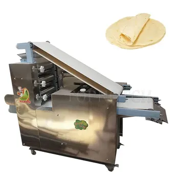 Роликовый пресс для раскатки основы для пиццы из нержавеющей Стали, Электрическая Машина Для круглой раскатки теста для хлеба