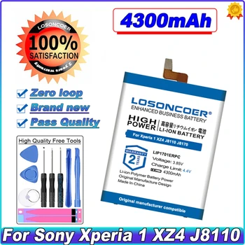 LOSONCOER Аккумулятор Большой Емкости 4300 мАч LIP1701ERPC Аккумулятор Для Sony Xperia 1 XZ4 J8110 J8170 J9110 J9150 SOV40 в наличии