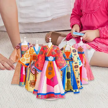 Модные Дизайнерские наборы, наборы для рукоделия, обучающие игрушки, наборы для пошива кукольной одежды, наборы для шитья для начинающих девочек 8-12 лет, подарки на День рождения для подростков