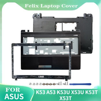 Рамка экрана для ASUS K53 A53 K53U X53U K53T X53T Подставка для рук Нижний корпус верхняя нижняя рамка