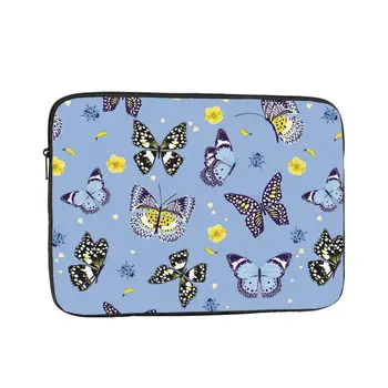 Летние Бабочки и цветы, сумка для ноутбука, рукав, 12 