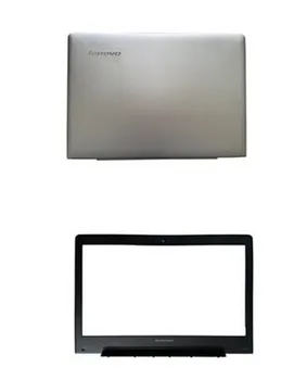 Задняя крышка и рамка с ЖК-дисплеем для Lenovo IdeaPad S41-30 S41-45 S41-70 U41-70 СЕРЕБРИСТОГО ЦВЕТА