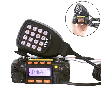 QYT KT-8900 Мобильное радио 25 Вт Двухдиапазонное Двустороннее Радио Мини Автомобильное Радио Мобильный Приемопередатчик VHF UHF Anytone Базовая станция