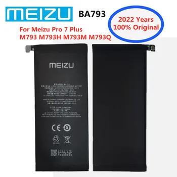 2022 Новый Оригинальный Аккумулятор Meizu BA793 Для Meizu Pro 7 Plus M793 M793Q M793M M793H Smart Mobile Phone Сменный Аккумулятор Bateria