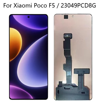 Оригинальный для Xiaomi Poco F5 ЖК-дисплей с сенсорным экраном дигитайзер в сборе для xiaomi poco F5 23049PCD8G ЖК-дисплей
