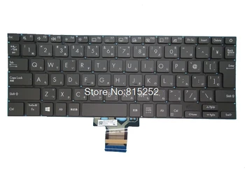 Клавиатура для ноутбука ASUS 9Z.NHRBU.20J 0KNB0-162QJP00 0KN1-AY3JP13 Черная без рамки с японской подсветкой JP