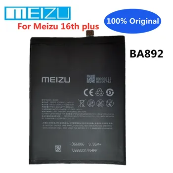 Оригинальный Сменный Аккумулятор BA892 Для Meizu 16th Plus Большой Емкости 3640 мАч Перезаряжаемый Аккумулятор мобильного телефона Bateria