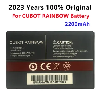 100% Новый аккумулятор Cubot Rainbow 2200 мАч для смартфона Cubot Rainbow + В наличии