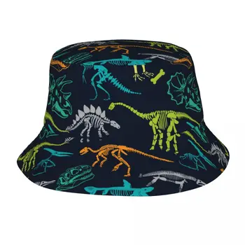 Динозавры Шляпа Модная Солнцезащитная Кепка Уличная Рыбацкая шляпа для женщин и мужчин, Подростковые пляжные кепки, Рыболовная кепка