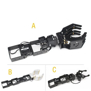 4. Роботизированная рука со степенью свободы, большой захват, коготь, роботизированная рука, установленная на транспортном средстве, сервопривод для автобуса