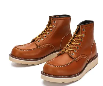 Новые зимние короткие рабочие ботинки, высококачественные мужские ботинки ручной работы из натуральной кожи, уличные ботинки Martin на шнуровке