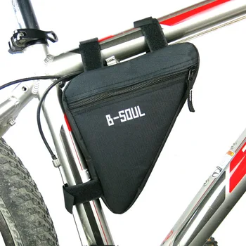 Сумка на раму B-Soul MTB, Передняя трубчатая рама, Руль, Водонепроницаемые Велосипедные сумки, Треугольный чехол, держатель для горного Велосипеда, сумка для инструментов на открытом воздухе