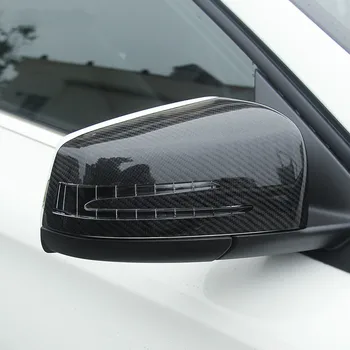 ABS Крышка Зеркала заднего вида из Углеродного Волокна, Аксессуары, Наклейка для Mercedes-Benz CLA Coupe C117 GLA-CLASS X156 2010-2013