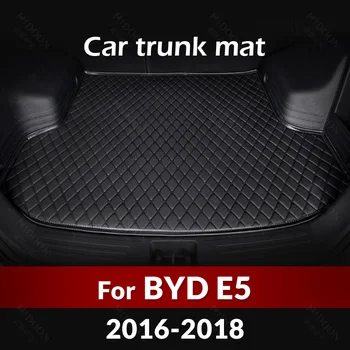 Коврик для багажника автомобиля для BYD E5 2016 2017 2018, Автомобильные Аксессуары на заказ, украшение Интерьера Авто