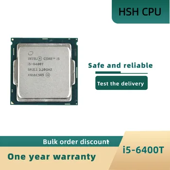 Процессор Intel I5-6400T CPU 2.2G LGA1151 14 нм 35 Вт Четырехъядерный настольный процессор