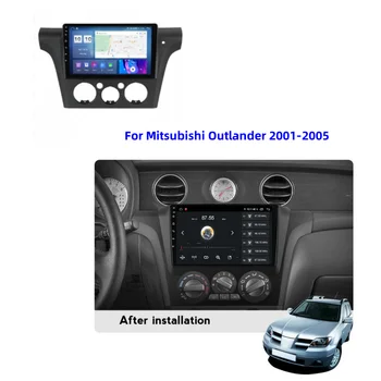 128 Г Для Mitsubishi Outlander 2001-2005 Android Автомобильное Радио GPS Навигация DVD Мультимедийный Плеер Авто Стерео Головное Устройство 4G DSP Wifi