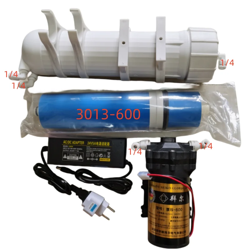 600 gpd бустерный насос картридж фильтра для воды 3013-600 RO мембранный корпус фильтра для воды 1/4 система обратного осмоса фильтра . ' - ' . 0