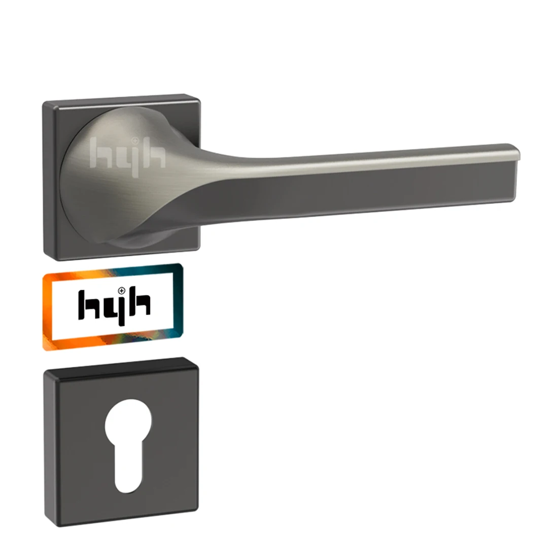 Дверная ручка hyh с патентом для домашнего межкомнатного дверного рычага . ' - ' . 0