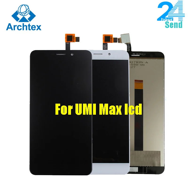 Для 100% Оригинального ЖК-дисплея UMI MAX и замены Дигитайзера с сенсорным экраном в сборе 1920X1080P 5,5 дюймов Для UMI MAX в наличии . ' - ' . 0