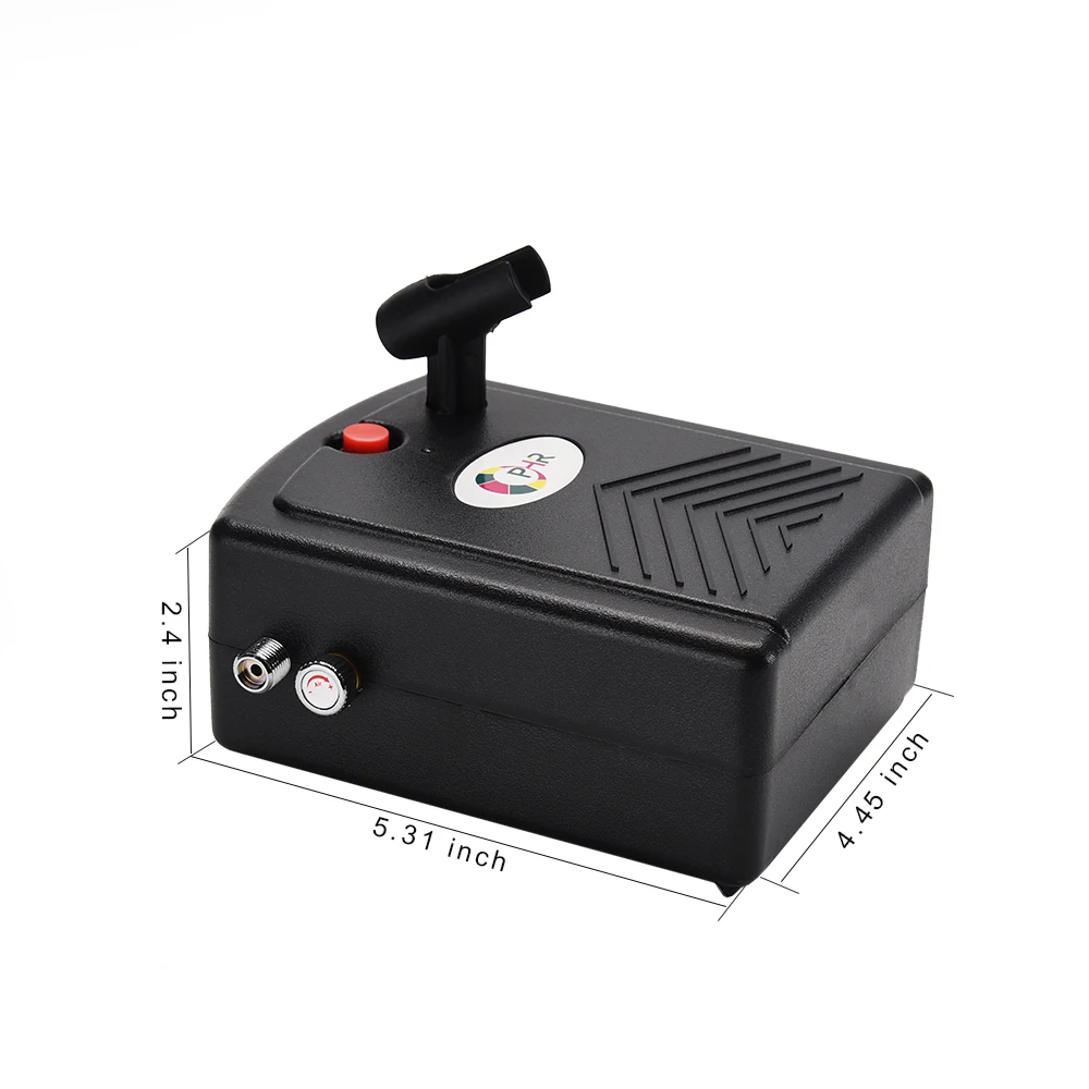 OPHIR 12 В постоянного тока Мини воздушный компрессор для Хобби Украшения торта Тату-краской # AC034 . ' - ' . 1