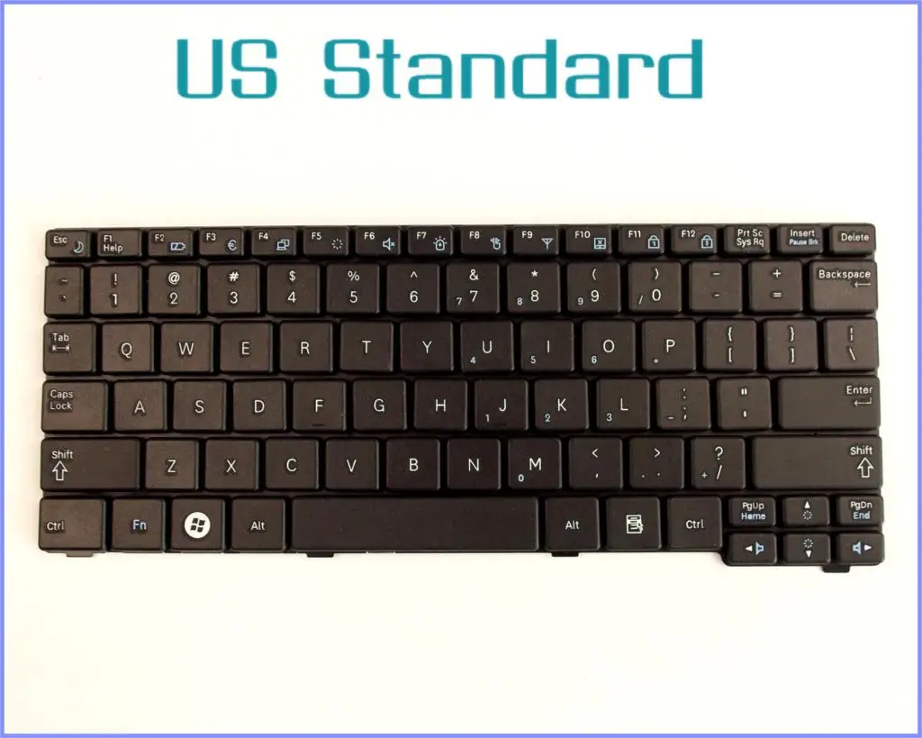 Клавиатура американской английской версии для ноутбука Samsung N128 N145 N148 N150 NB30 N143 NB20 NB128 N148P NB30P . ' - ' . 1