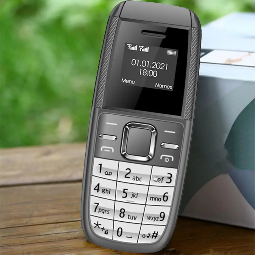 Компактные большие кнопки, Многофункциональный GSM четырехдиапазонный карманный мобильный телефон для бабушки, супер мини-телефон, мини-телефон с клавиатурой . ' - ' . 1
