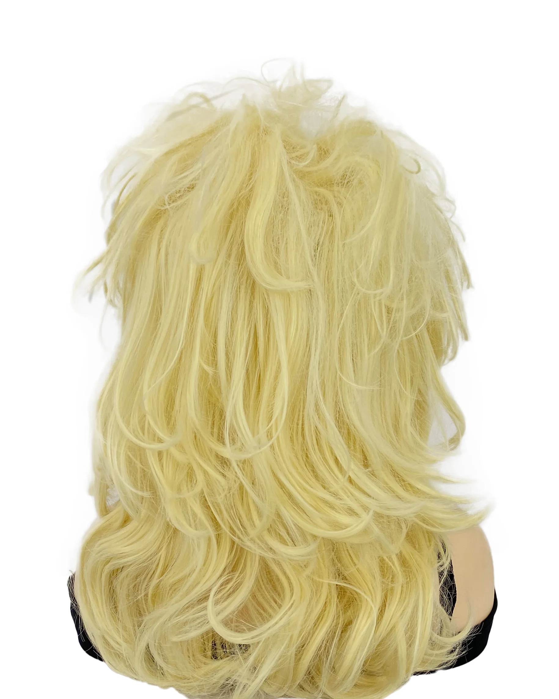 Светлый парик из длинных волнистых вьющихся синтетических волос для женщин, дворцовый парик, парики для леди с пышной челкой . ' - ' . 2