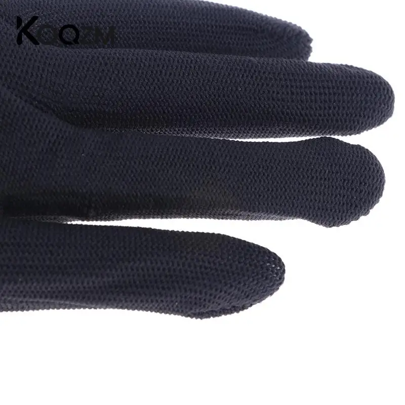 1/5 Пара черных антистатических нейлоновых перчаток, Антистатические электронные рабочие перчатки ESD . ' - ' . 4