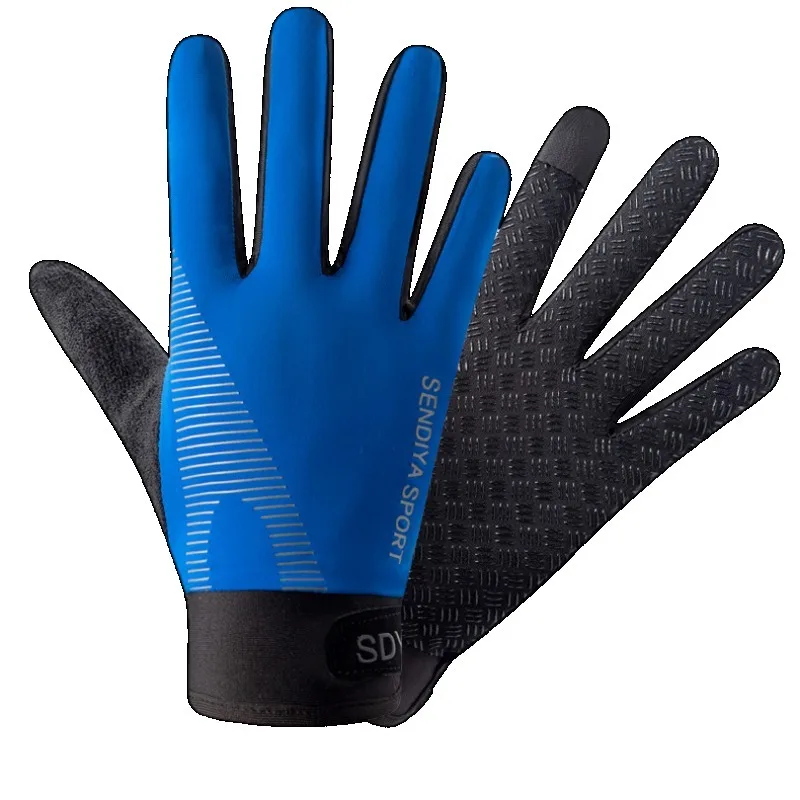 Велосипедные дышащие нескользящие перчатки с сенсорным экраном, Альпинизм, Фитнес, солнцезащитные велосипедные перчатки из ультратонкой ткани . ' - ' . 4
