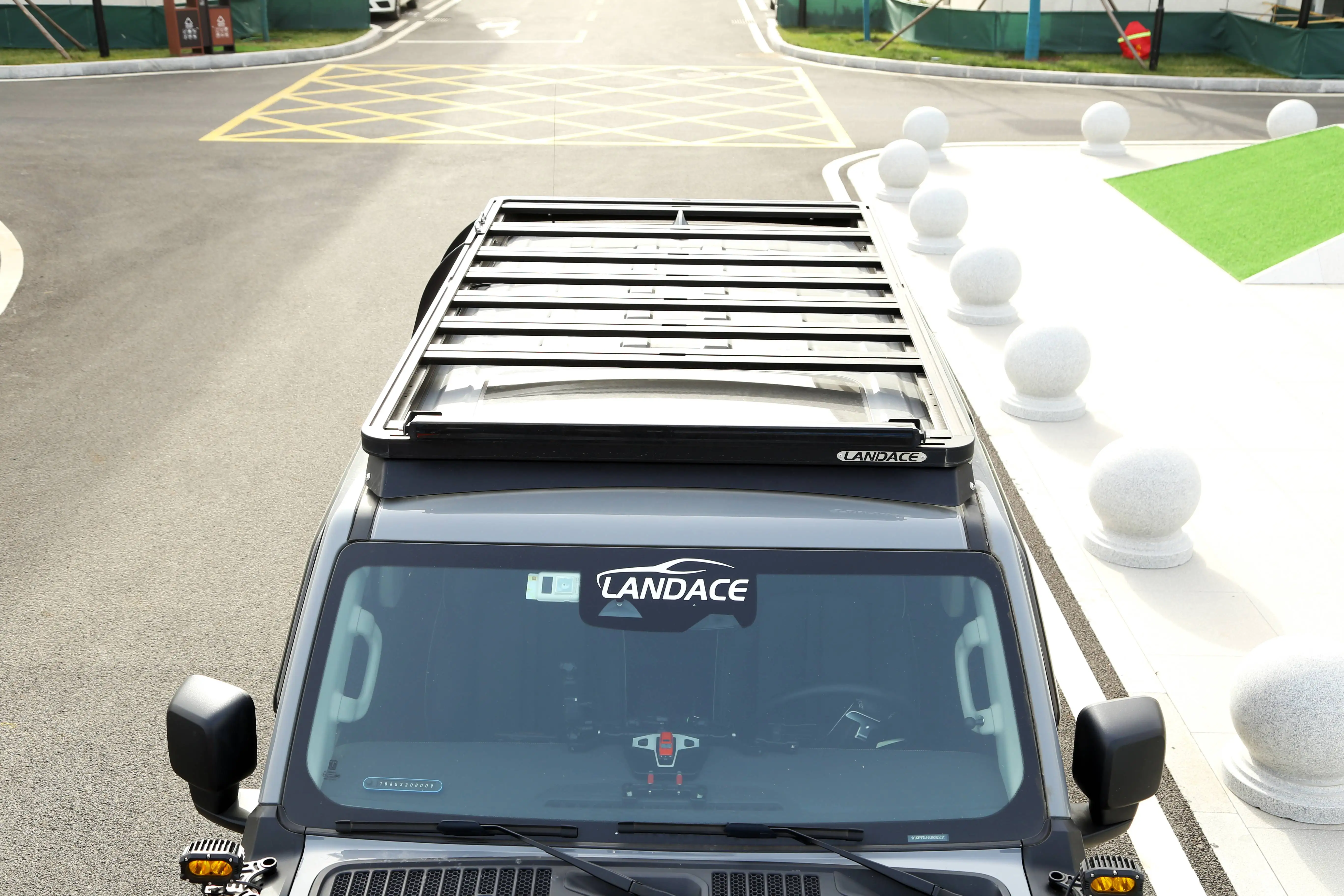 Верхнее крепление багажника автомобиля на крыше 4X4 Алюминиевая корзина для перевозки грузов, багажник на крышу для WEY Tank 300 . ' - ' . 4