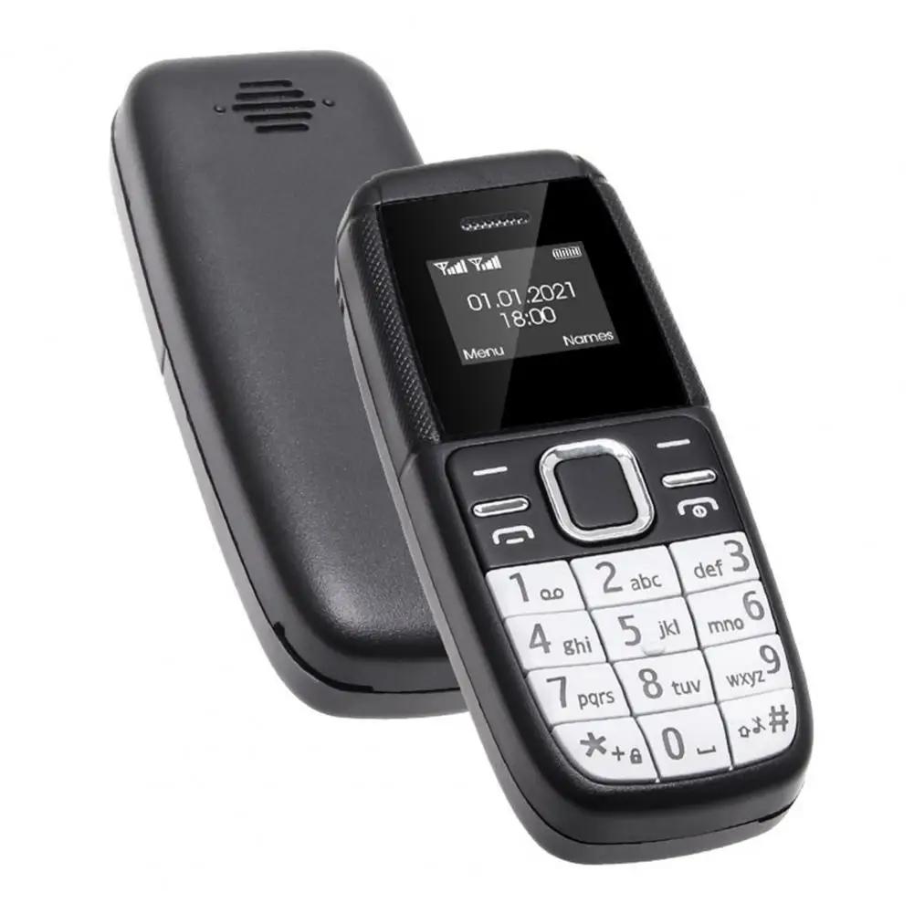Компактные большие кнопки, Многофункциональный GSM четырехдиапазонный карманный мобильный телефон для бабушки, супер мини-телефон, мини-телефон с клавиатурой . ' - ' . 4