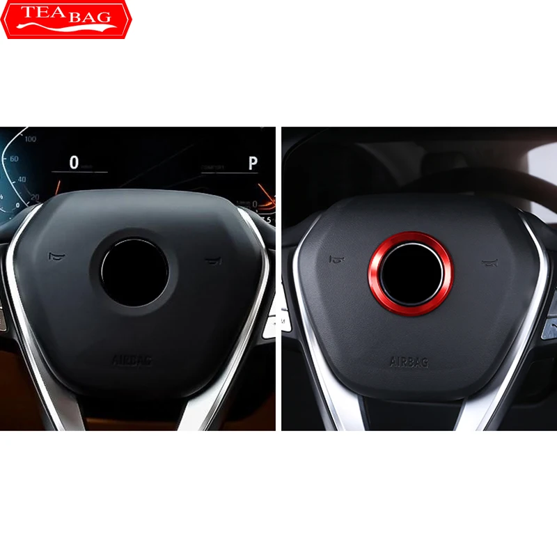 Автомобильный Стайлинг Декоративная крышка Рулевого колеса ABS Рамка Наклейки Украшение для BMW 3 серии G20 2020 2021 Модификация Аксессуары . ' - ' . 5